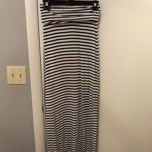 PacSun Striped Maxi Skirt/Dress